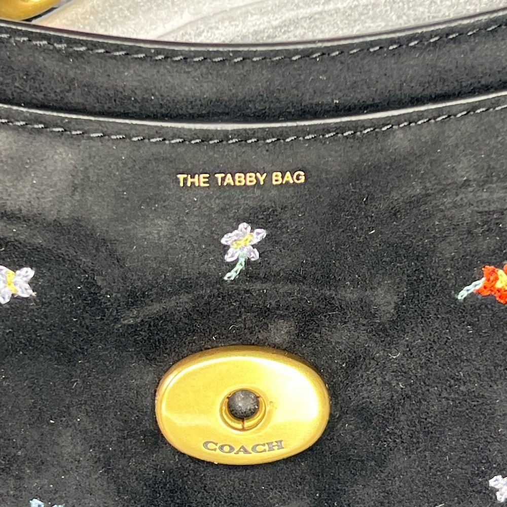 Coach Tabby 26 Shoulder Bag With Embroidered Ims International Exclusive - Picture 11 of 17